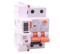 Interruttore Magnetotermico Differenziale Tipo B WIFI Riarmo Automatico C40A, RCBO Classe B Curva C 30mA 0.03A, APP Tuya Smart Life, 1P+N 6kA, 3 Moduli DIN, Controllo Remote e Manuale