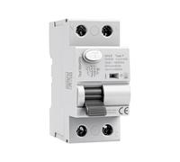 Interruttore Magnetotermico Differenziale Tipo F 2P Interruttore Differenziale 63A 30mA AC230V 6kA, per carichi monofase a frequenza variabile condizionatori d'aria lavatrici pompe di calore GYL9