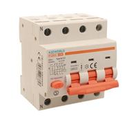 Interruttore Magnetotermico Differenziale Trifase 300mA 20A C20, RCBO Tipo AC Curva C 0,3A, 3P+N 6kA 400V, Occupa 4 Moduli DIN