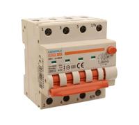 Interruttore Magnetotermico Differenziale Trifase, Tipo A 30mA 20A C20, 400V 4P Reale (NO 3P+N), Curva C 6kA 0,03A, Doppio Leva con Diagnostica Visiva, 4 Moduli DIN