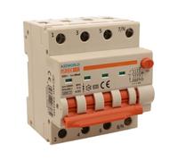 Interruttore Magnetotermico Differenziale Trifase, Tipo A 30mA 32A C32, 400V 4P Reale (NO 3P+N), Curva C 6kA 0,03A, Doppio Leva con Diagnostica Visiva, 4 Moduli DIN