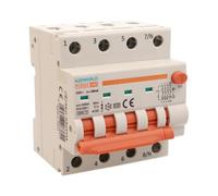 Interruttore Magnetotermico Differenziale Trifase, Tipo A 30mA 40A C40, 400V 4P Reale (NO 3P+N), Curva C 6kA 0,03A, Doppio Leva con Diagnostica Visiva, 4 Moduli DIN