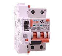 Interruttore Magnetotermico Differenziale WIFI Riarmo Automatico, RCBO Tipo A Curva B, Idn 300mA / 0.3A, In 16A, APP Tuya Smart Life, 2P Veri 6kA, 3 Moduli, Controllo Remote e Manuale