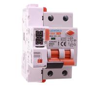 Interruttore Magnetotermico Differenziale WIFI Riarmo Automatico, RCBO Tipo AC Curva C, Idn 300mA / 0.3A, In 20A, APP Tuya Smart Life, 1P+N 6kA, 3 Moduli, Controllo Remote e Manuale