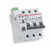 Interruttore magnetotermico Din Rail GYM9 3P con dispositivo di autorichiusura automatico ripristino for casa intelligente MCB Riarmo(3PMCB16A,GRD9M-R-DC12V-AUTO)
