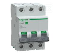 EZ9F57310 Interruttore di sovracorrente 230/400VAC Nomina: 10A Poli: 3 Caratt...