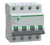 Interruttore magnetotermico C 63A 4P Easy9 Pro EZ9F57463