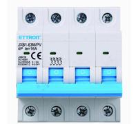 Interruttore Magnetotermico Fotovoltaico 4P DC 1000V 16A 6kA Occupa 4 Moduli DIN