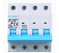 Interruttore Magnetotermico Fotovoltaico 4P DC 1000V 25A 6kA Occupa 4 Moduli DIN