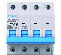 Interruttore Magnetotermico Fotovoltaico 4P DC 1000V 63A 6kA Occupa 4 Moduli DIN