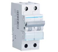 Interruttore magnetotermico Hager 1P+N 10A 4,5KA C 2 moduli MYN510