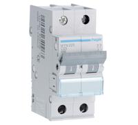 Interruttore magnetotermico Hager 2P 20A 4,5KA C 2 moduli MYN220