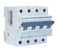 Interruttore magnetotermico Hager 4P 16A 4,5KA C 4 moduli MYN416
