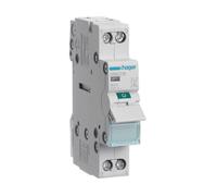 INTERRUTTORE MAGNETOTERMICO HAGER SBM216 - 230 V, 16 A, indicatore LED, Certificazione RoHS, Dimensioni 1.75 cm x 6.8 cm x 8.3 cm