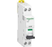 Magnetotermico Schneider Acti9 1P+N 25A 4,5KA C 1M IC40A A9P52625