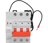 Interruttore Magnetotermico Intelligente WiFi, 63A 100A 3P per Guida DIN con Protezione Sovraccarico e Cortocircuito, Doppia Protezione Termica-Magnetica per Impianti Solari e Quadri Elettrici,20A-3P