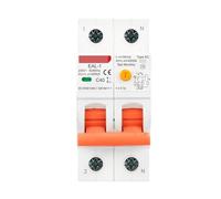 Interruttore Magnetotermico Interruttore automatico 2P 30mA Tipo AC AB RCBO RCCB MCB corrente residua elettronica Protezione da cortocircuito disperso di Caricatore EV(Type AC 30mA,40A)