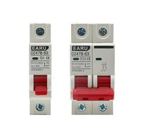 Interruttore Magnetotermico Interruttore automatico DC MCB 12V 24V 48V Interruttore di protezione della batteria dell'auto Interruttore di protezione del polo positivo e negativo DC Isolatore(2P,100A)