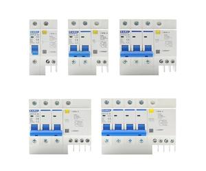 Interruttore Magnetotermico Interruttore automatico domestico in miniatura 1P/2P/3P/4P Interruttore ad aria con protezione dalle perdite Cancello principale trifase Interruttori Automatici(2P,25A)