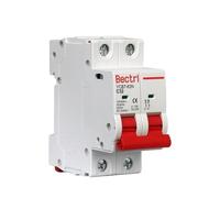 Interruttore Magnetotermico Interruttore automatico in miniatura con capacità di interruzione for montaggio su guida DIN YCB7-63N 1P 2P(2P,32A)