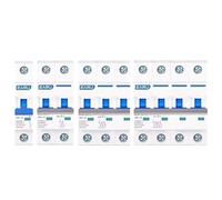 Interruttore Magnetotermico Interruttore automatico MCB 1P 2P 3P 4P 6/10/16/20/25/32/63/80A DC1000V Protezione da cortocircuito e sovraccarico batteria(3P,80A)