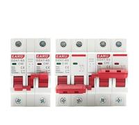 Interruttore Magnetotermico Interruttore di circuito di interblocco di trasferimento manuale a doppia alimentazione CA 1P+1P 2P+2P Interruttore di sezionamento di isolamento a binario MCB 40A 63A Riar
