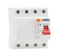 Interruttore Magnetotermico Interruttore Di Sicurezza Differenziale Elettromagnetico RCD Trifase + N Su Guida DIN 4P 25A 40A 63A(4P 40A)