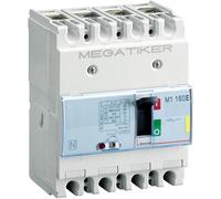 Interruttore magnetotermico M1 160E 3P+N/2 160A 16kA - BTI T714E160