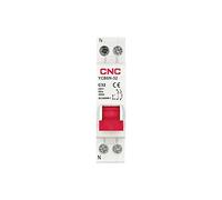 Interruttore magnetotermico MCB fase-neutro YCB6N-32 6-32A 1P+N elettrico Sicurezza domestica(10a)
