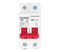 Interruttore Magnetotermico Miniatura di CC Miniaturizzato,2P 1000V DZ47-63Z Sezionatore DC Fotovoltaico Guida DIN Sezionatore Interruttore Automatico Bassa Tensione per Illuminazione Residenziale