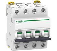 Interruttore Magnetotermico Modulare iC60N 4P Curva C 50A 6000A Acti9 Schneider