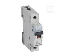 Interruttore magnetotermico S 301 1P C 4A 6000A TX3 403429