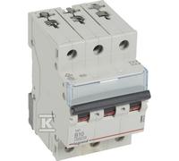 Interruttore magnetotermico S 303 3P B 10A 6000A TX3 403400