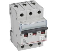 Interruttore magnetotermico S 303 3P B 20A 6000A TX3 403403