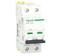 Interruttore magnetotermico iC60a 2P C 25A 4500A - SNR A9F64225