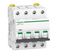 Interruttore magnetotermico Schneider 4P 40A 6KA C 4M iC60N A9F79440