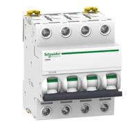 Interruttore magnetotermico Schneider Electric Acti9 iC60N 4P 25A 6000A curva C