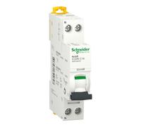 Interruttore magnetotermico schneider electric iC40N 1P+N C 16A 6000A A9P54616