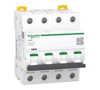 Interruttore magnetotermico Schneider iC60L 4P 20A 15KA curva C 4M A9F94420
