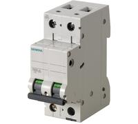 Interruttore magnetotermico Siemens 2P 50A 6kA tipo C 2 moduli 5SL62507BB