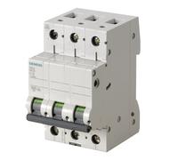 Interruttore magnetotermico Siemens 3P 16A 6kA tipo C 3 moduli 5SL63167BB