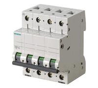 Interruttore magnetotermico Siemens 4P 25A 6kA tipo C 4 moduli 5SL64257BB