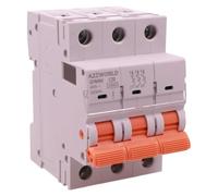 Interruttore Magnetotermico Trifase 3P 20A C20, MCB Curva C 10kA, 3 Moduli DIN 400V, Serie Professionale GYM9H, Accoppiabile con Bobina di Sgancio GA01231 GA01232