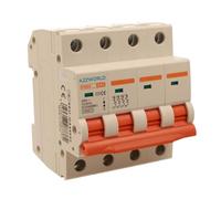 Interruttore Magnetotermico Trifase 4P 32A D32, Curva D 10kA, 4 Moduli DIN 380V AC, Certificato IEC60898-1, Serie PB8H Professionale