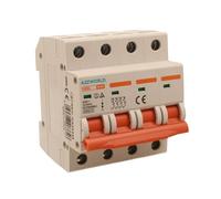 Interruttore Magnetotermico Trifase 4P 40A B40, Curva B 6kA, 4 Moduli DIN 380V AC, Certificato IEC60898-1, Serie SB6L