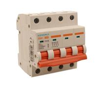 MCB Interruttore Magnetotermico Trifase 380V 50A Curva C 4P 4M 10000A C50A AC 40