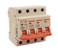 Interruttore Magnetotermico Trifase 4P 63A C63, Curva C 6kA, 4 Moduli DIN 380V AC, Certificato IEC60898-1, Serie SB6L