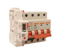 Interruttore Magnetotermico Trifase Con Riarmo Automatico, Curva C 16A, 4P 10kA 380V, 5 Moduli DIN, 3 Tentativi (10s/60s/300s)