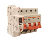 Interruttore Magnetotermico Trifase Con Riarmo Automatico, Curva C 25A, 4P 10kA 380V, 5 Moduli DIN, 3 Tentativi (10s/60s/300s)