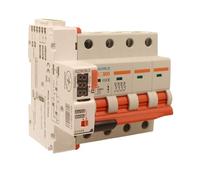 Interruttore Magnetotermico Trifase Con Riarmo Automatico, Curva C 32A, 4P 10kA 380V, 5 Moduli DIN, 3 Tentativi (10s/60s/300s)